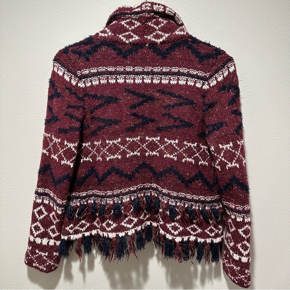 Anthropologie Moth Veras Fringe Cardigan - Picture 9 of 9